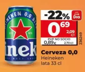 Heineken - Cerveza 0,0