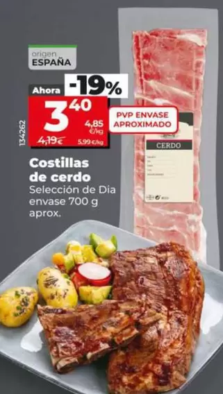 Seleccion De Dia - Costillas De Cerdo 