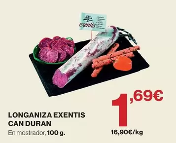 Can Duran - Longaniza Exentis