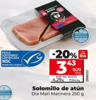Dia Mari Marinera - Solomillo De Atún