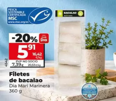 Dia Mari Marinera - Filetes De Bacalao
