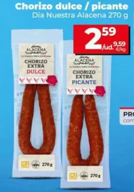 Dia Nuestra Alacena - Chorizo Dulce/Picante