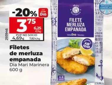 Dia Mari Marinera - Filetes De Merluza Empanada