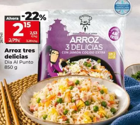 Dia Al Punto - Arroz Tres Delicias