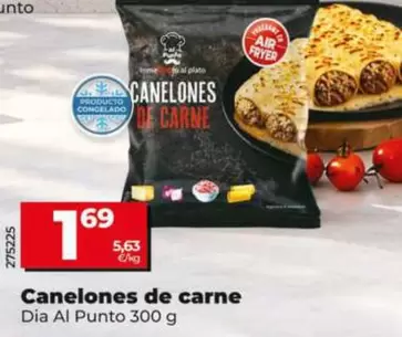 Dia Al Punto - Canelones De Carne 