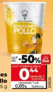 Dia Al Punto - Noodles Orientales Sabor Pollo