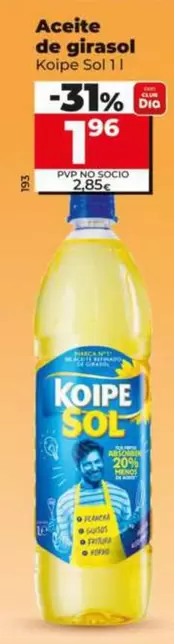 Koipe Sol - Aceite De Girasol