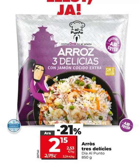 Dia Al Punto - Arroz Tres Delicias