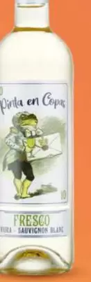 Pinta En Copas - Vino Blanco Viura-Sauvignon 