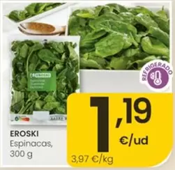 Eroski - Espinacas