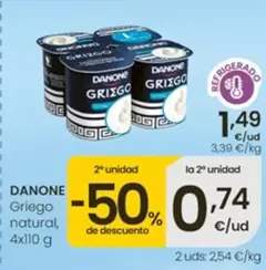 Danone - Griego Natural