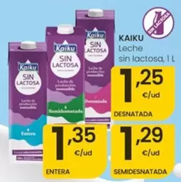 Kaiku - Leche Sin Lactosa