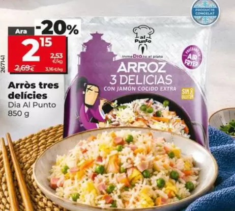 Dia Al Punto - Arroz Tres Delicias