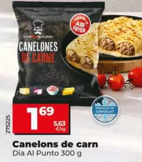 Dia Al Punto - Canelones De Carne 