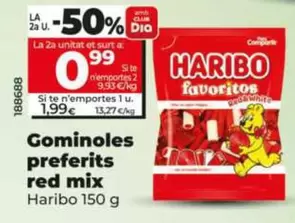 Haribo - Gominolas Favoritos Red Mix