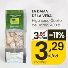 La Dama De La Vera - Higo Seco Cuello
