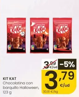 Nestlé - Kit Kat Chocolatina Con Barquillo Halloween