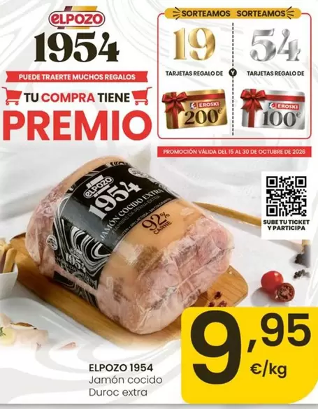 Elpozo - 1954 Jamon Cocido Duroc Extra