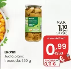 Eroski - Judia Plana Troceada