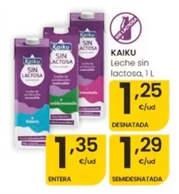 Kaiku - Leche Sin Lactosa