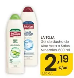 La Toja - Gel De Ducha De Aloe Vera