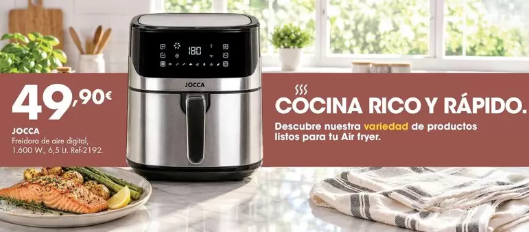 Jocca - Freidora De Aire Digital