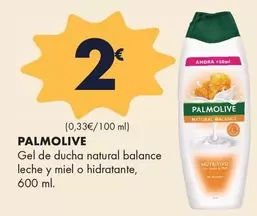 Palmolive - Gel De Ducha Natural Balance Leche Y Miel