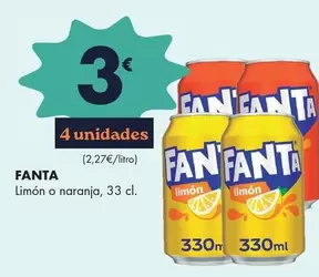 Fanta - Limón O Naranja