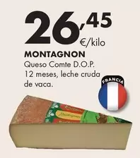 Montagnon - Queso Comte D.O.P. 12 Meses, Leche Cruda De Vaca