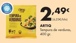 Artiq - Tempura De Verduras