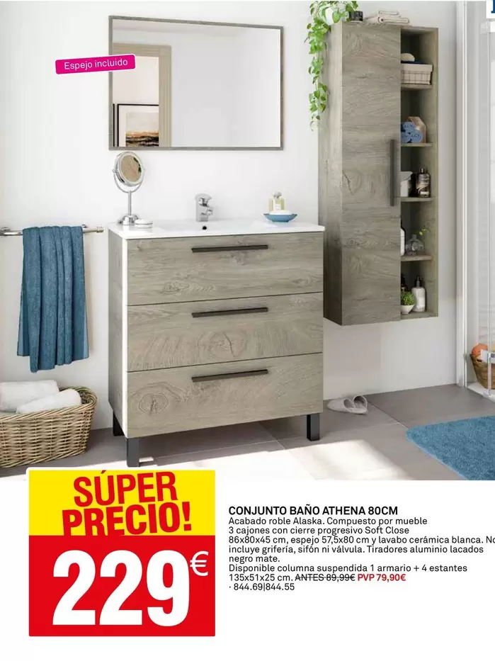 Bq - Conjunto Bano Athena
