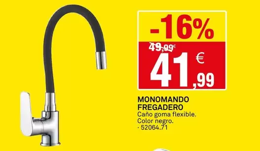 Monomando Fregadero