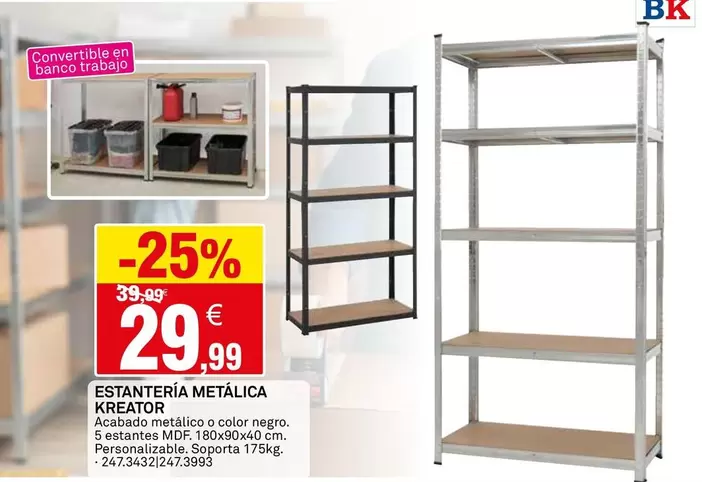 Estantería Metalica Kreator