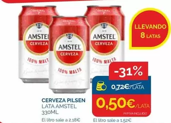 Amstel - Cerveza Pilsen