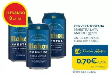 Mahou - Cerveza Tostada