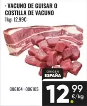Vacuno De Guisar O Costilla De Vacuno