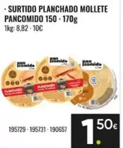 Surtido Planchado Mollete