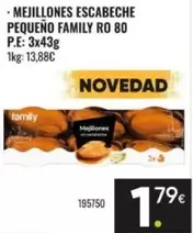 Family - Mejillones Escabeche Pequeno Ro 80