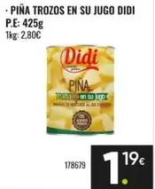 Didi - Piña Trozos En Su Jugo