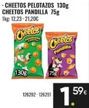 Pétalos de Bierzo - Cheetos 130g Cheetos Pandilla 75g