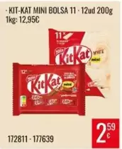 White - Kit-kat Mini Bolsa