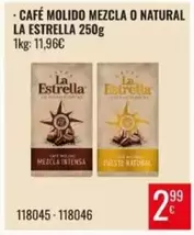 La Estrella - Café Molido Mezcla O Natural