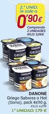 Danone - Griego Sabores O Hot
