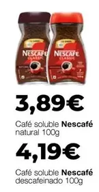 Nescafé - Café Soluble Natural