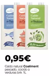 Coaliment - Caldo Natural Pescado Cocido O Verduras
