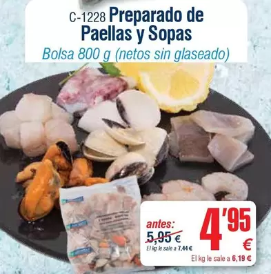 Preparado De Paellas Y Sopas