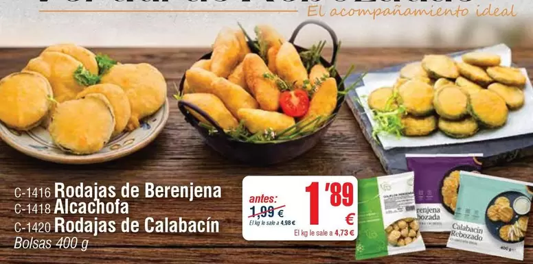 Ideal - Rodajas De Berenjena