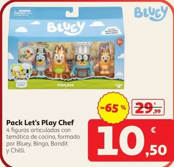 Bluey - Pack Let's Play Chef