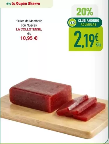 Dulce De Membrillo Con Nueces