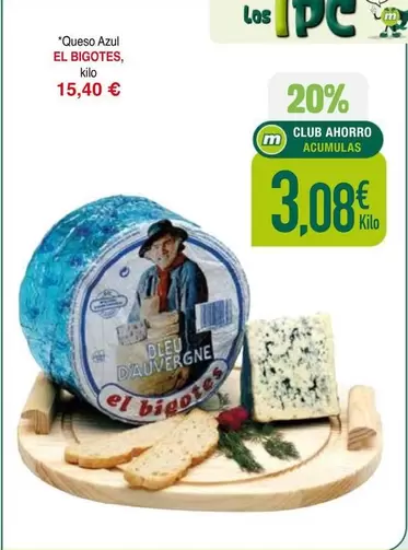 El Bigotes - Queso Azul